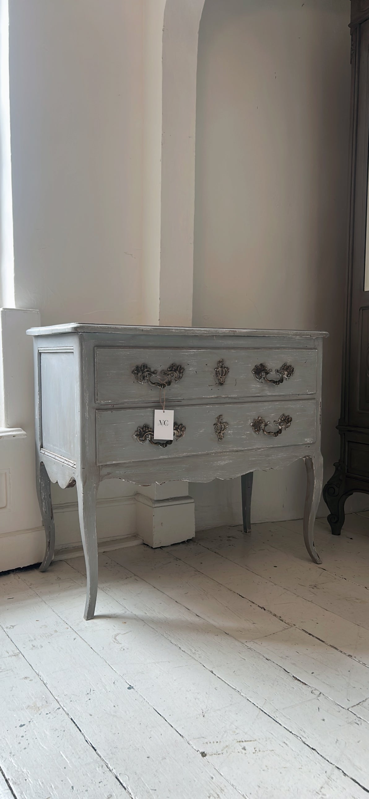 French Louis XV painted commode