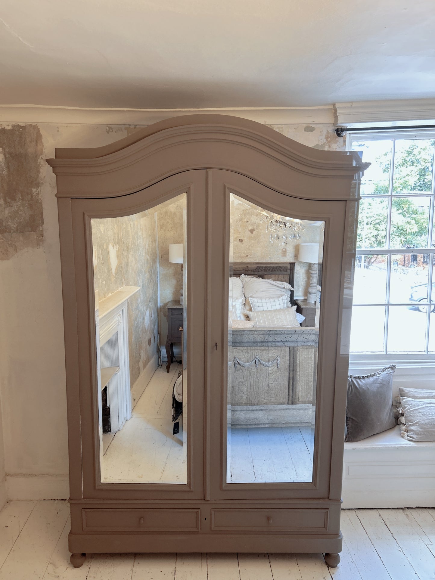 French antique Philippe Armoire - wardrobe