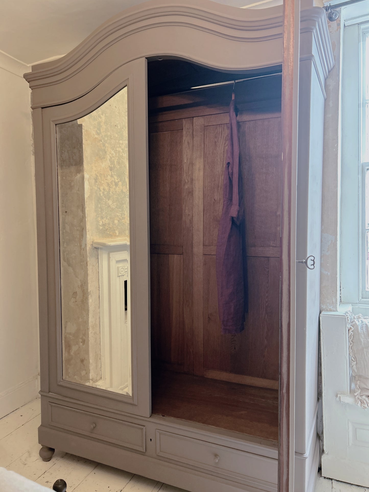 French antique Philippe Armoire - wardrobe