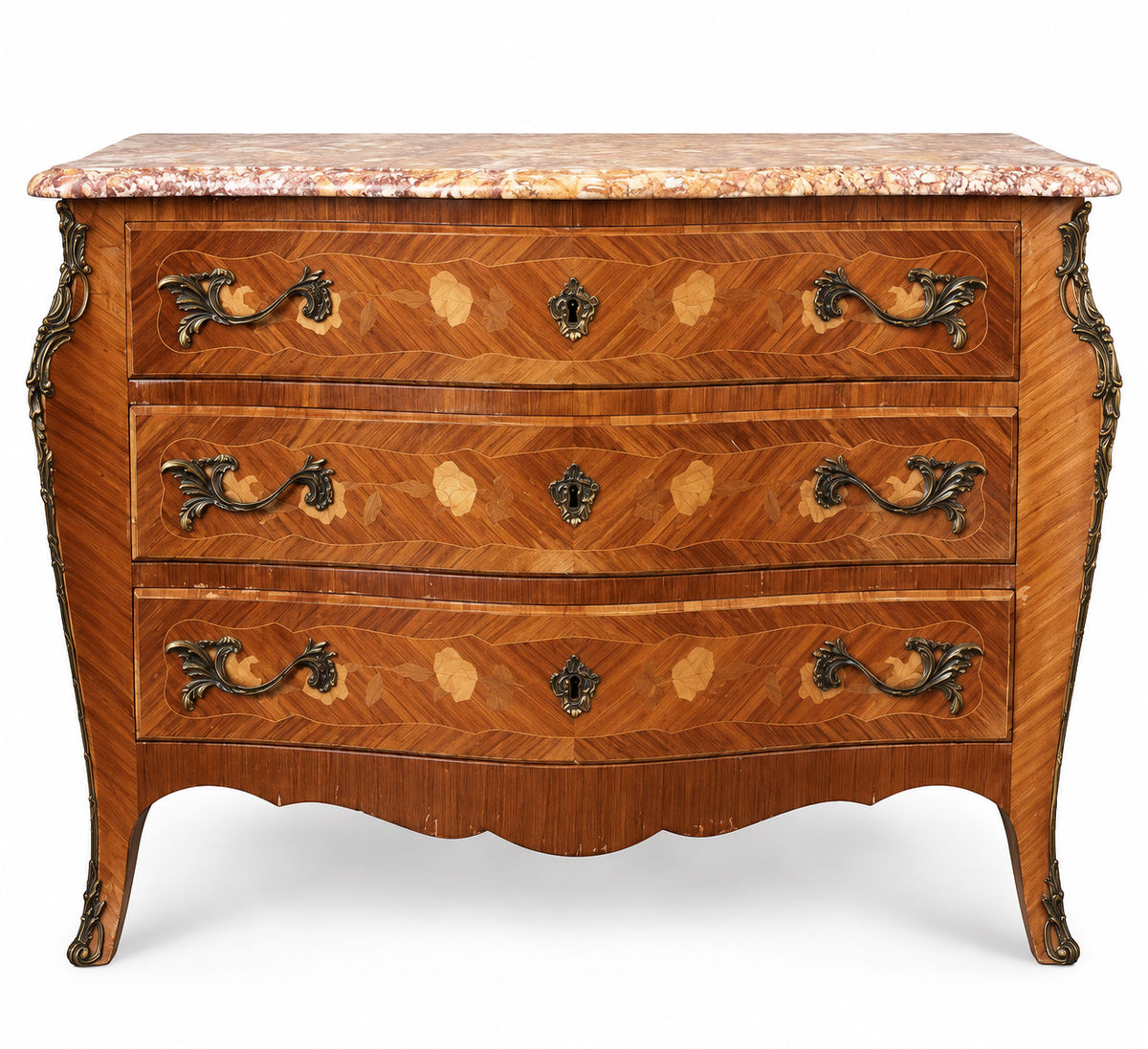 French Antique marble commode