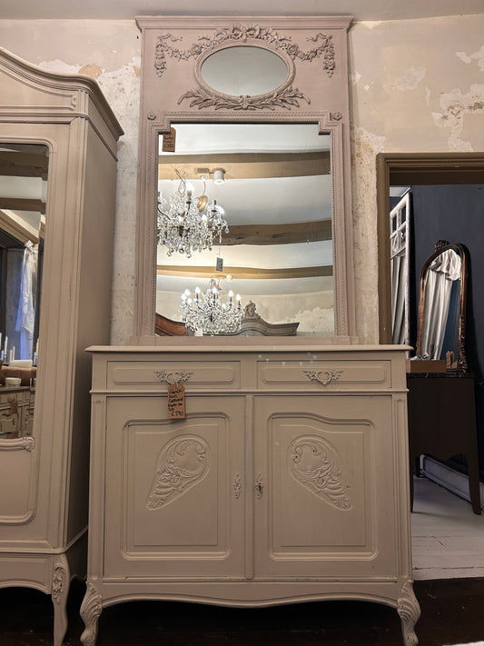 French painted cabinet