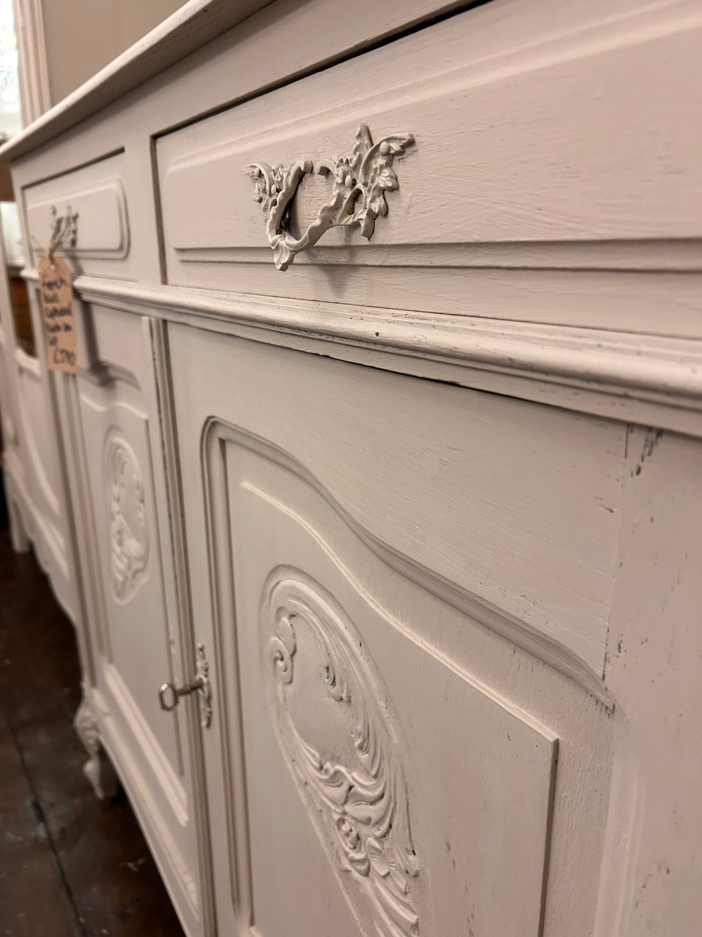 French painted cabinet