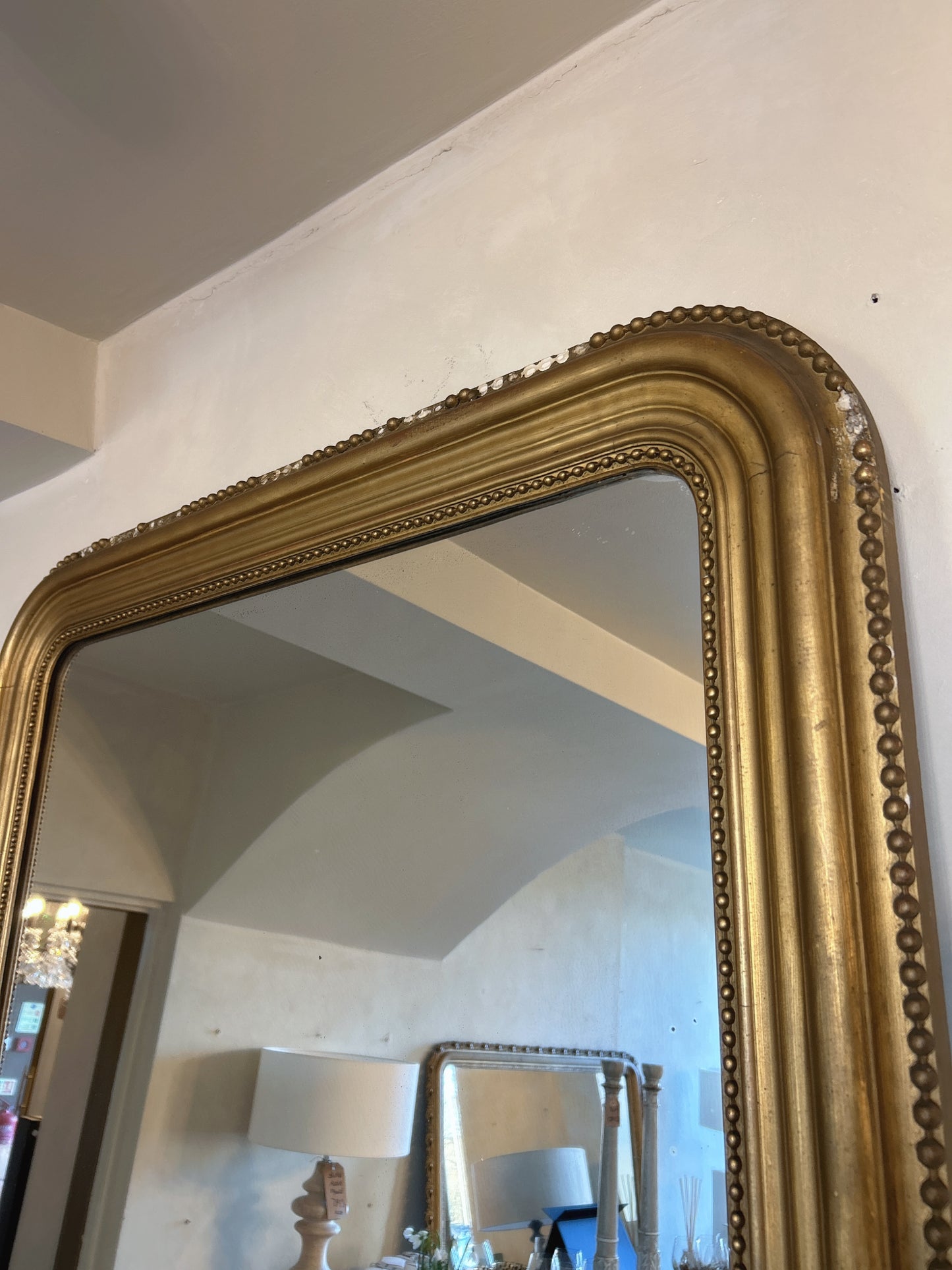 French antique mirror