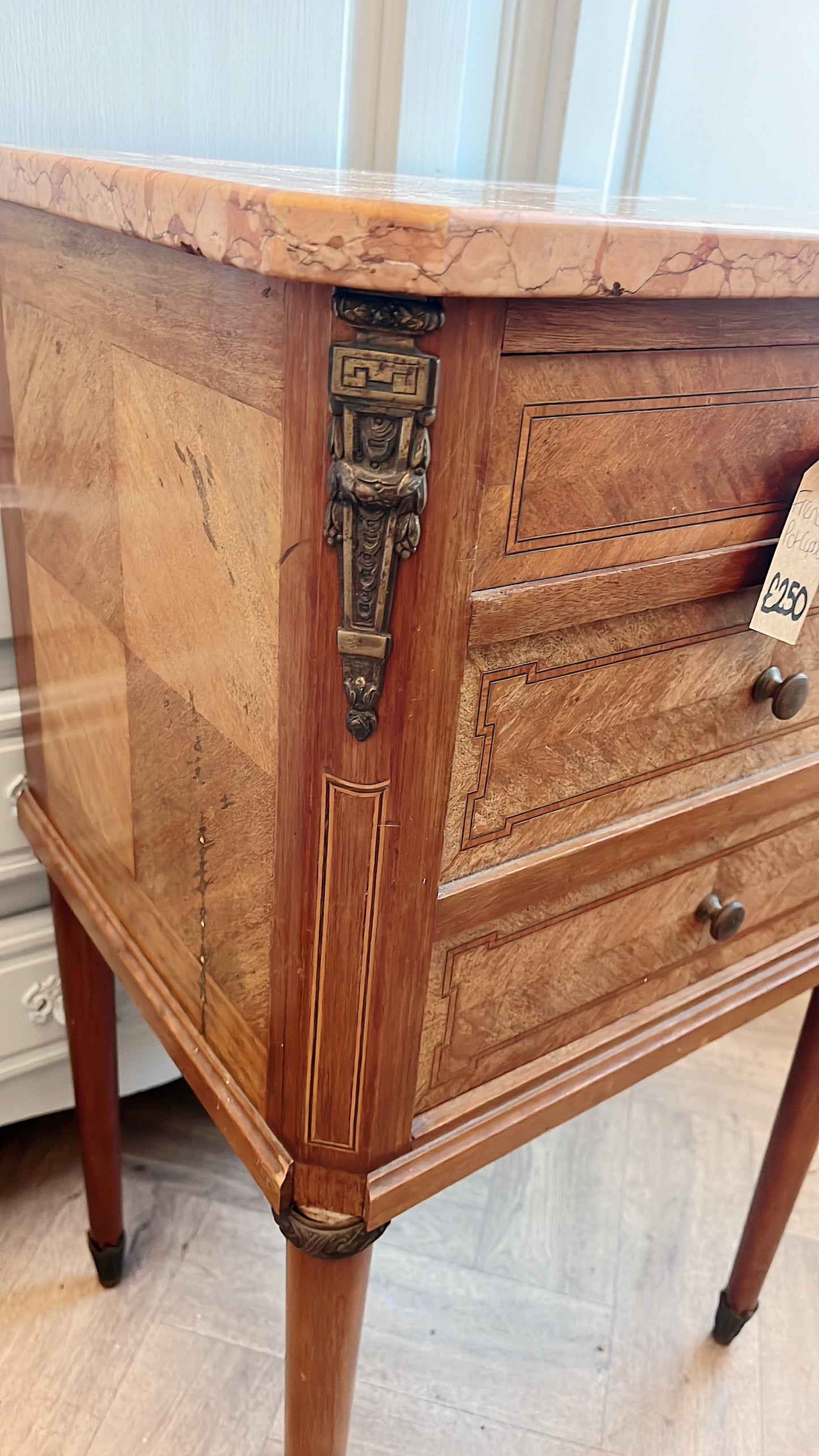 French marble pot cupboard