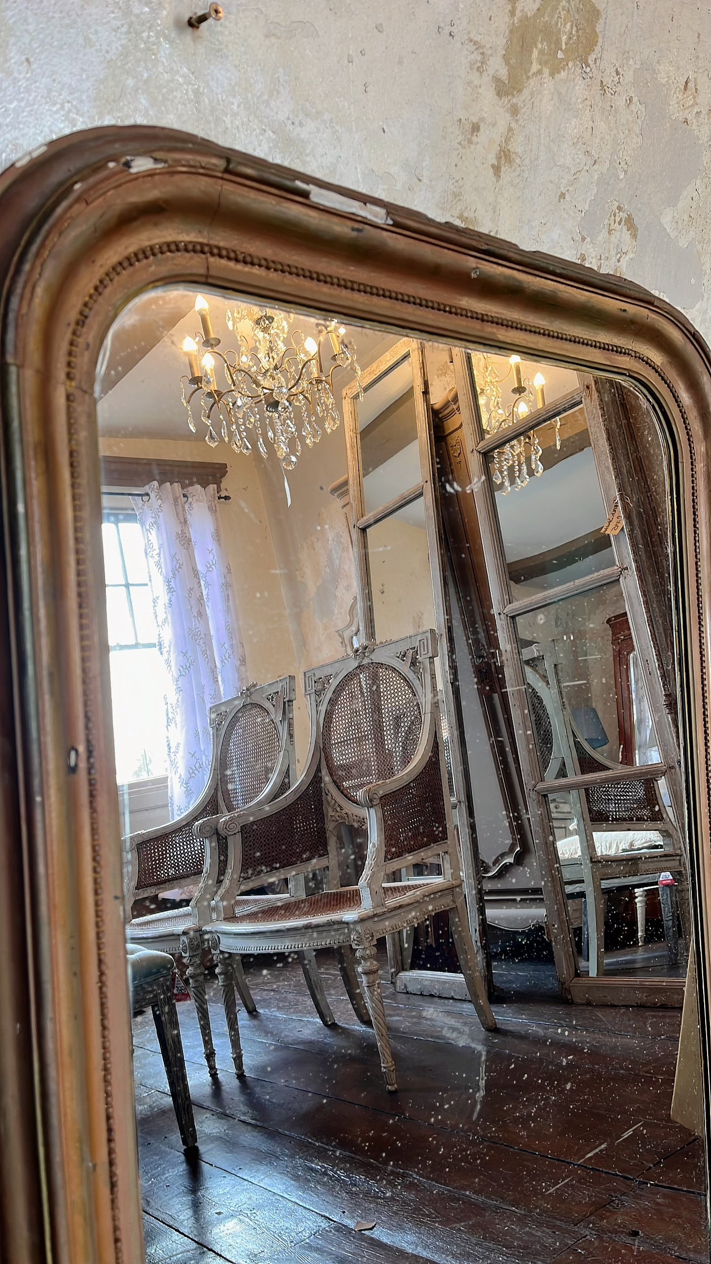 Antique mirror