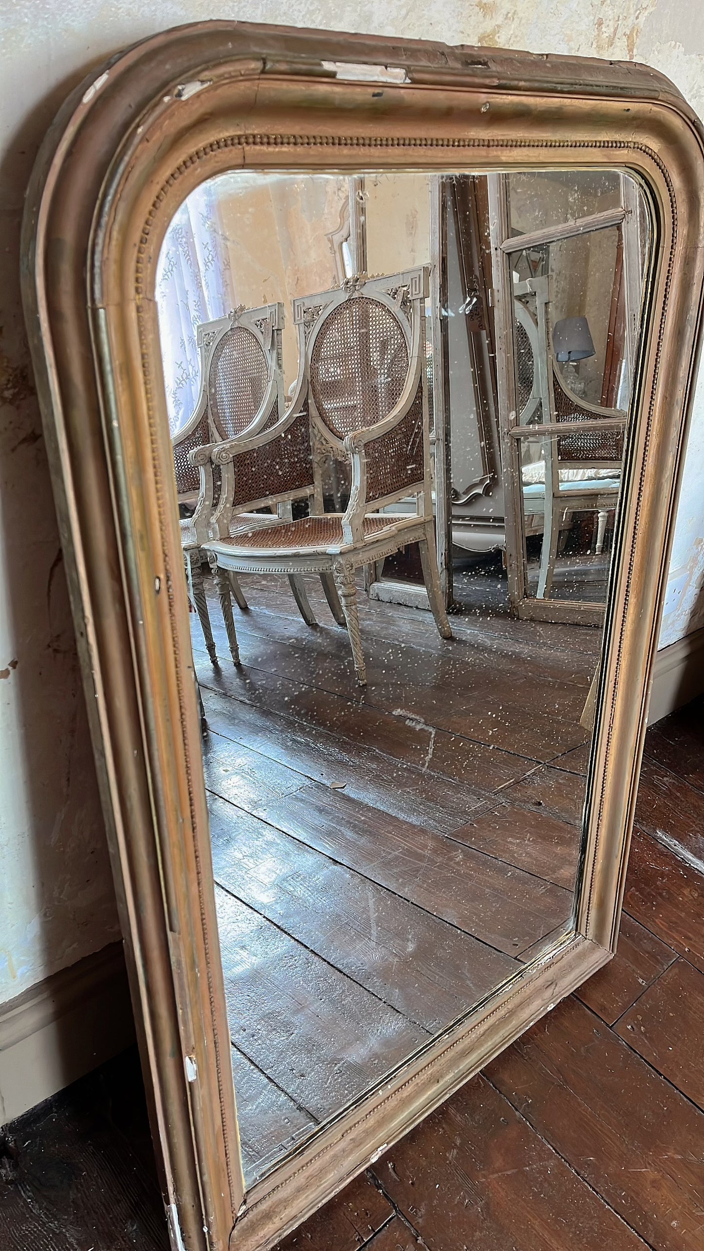 Antique mirror