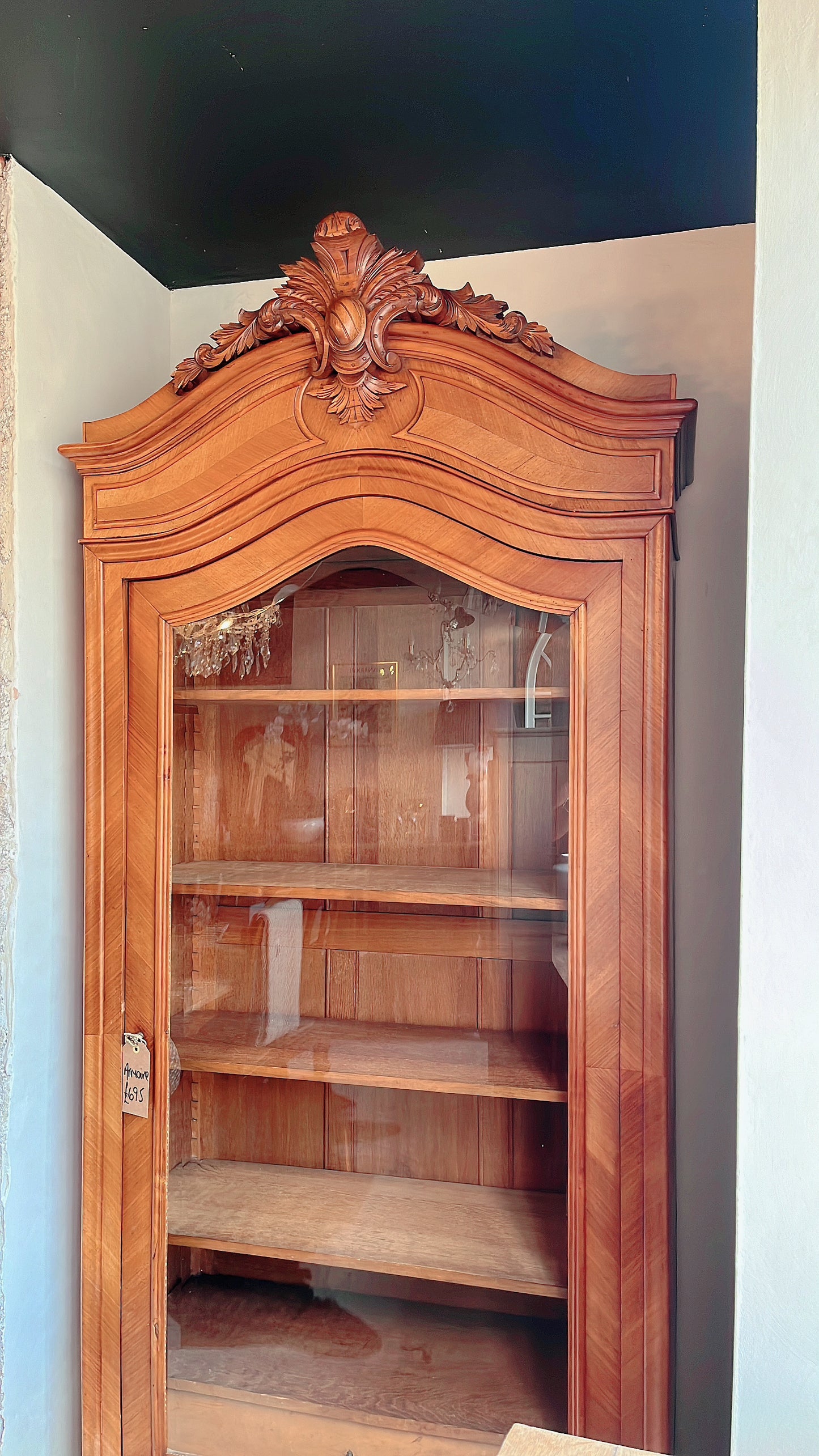 Antique French Louis Armoire linen cupboard