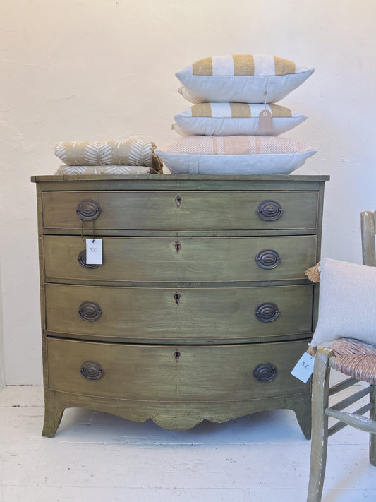 Antique painted chest “Wetlands”