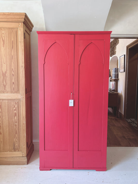Antique cupboard painted