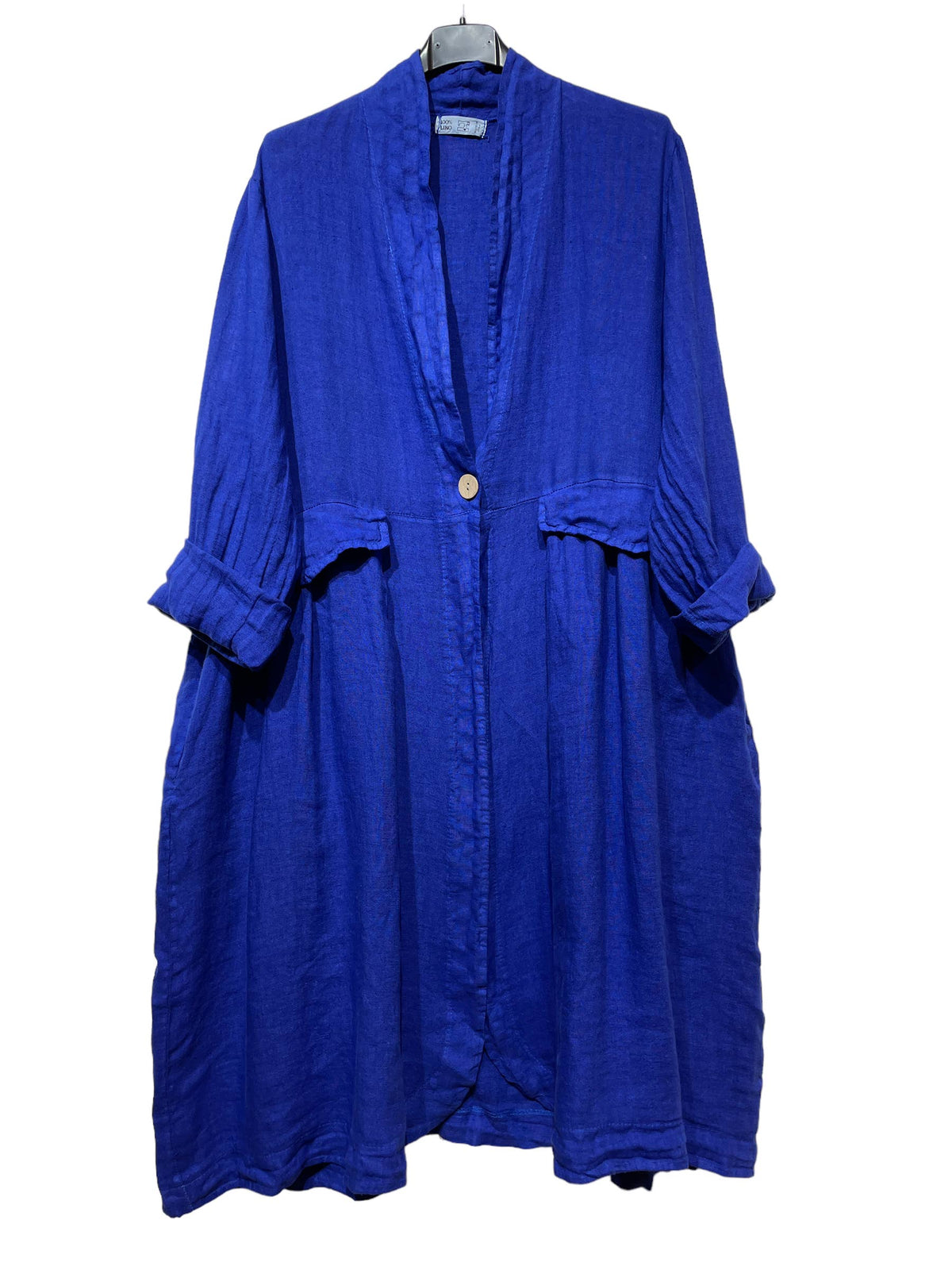 1142 SPRING SUMMER CLOTHING LINEN JACKET: Bordeaux
