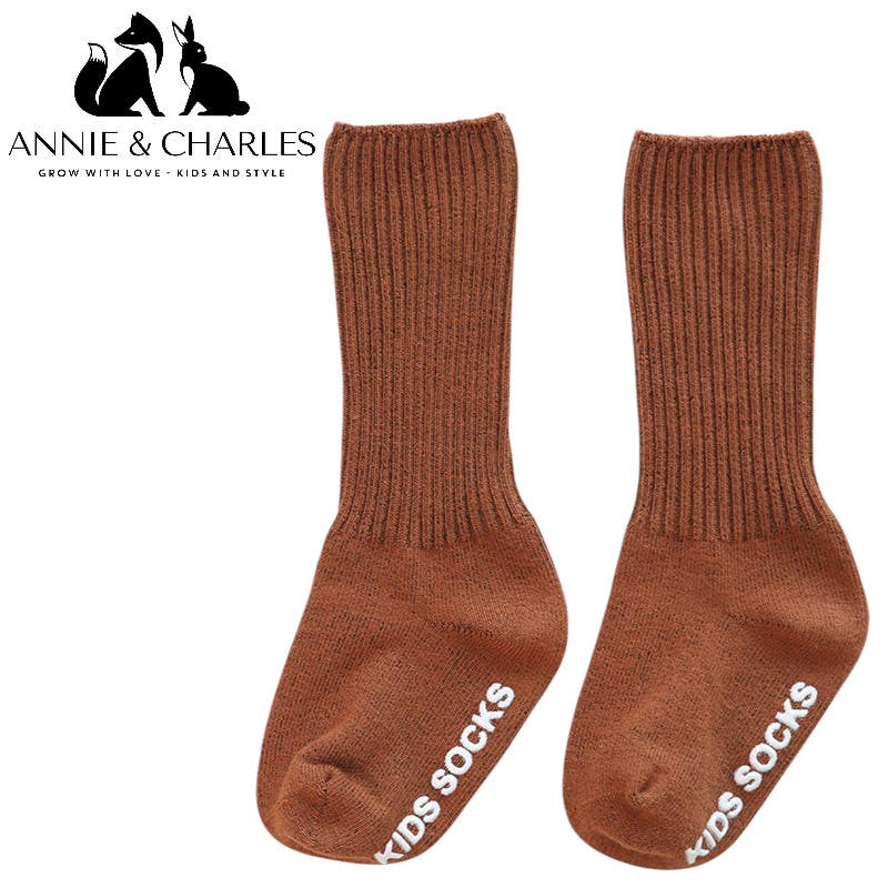 Annie & Charles® stockings: Brown