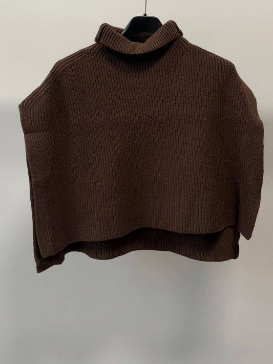 Mesh bib collar 26031: Chocolat