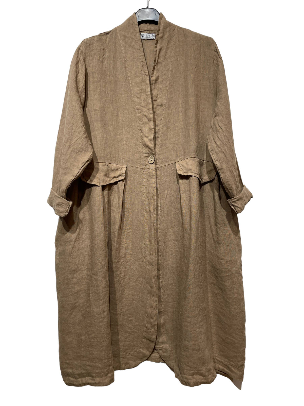 1142 SPRING SUMMER CLOTHING LINEN JACKET: Bordeaux